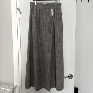 Anthropologie Pleated wide leg trouser